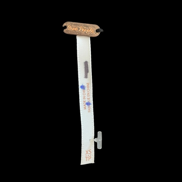 Free People Bridgette Velvet Cropped Top Brown XS - Picture 4 of 7